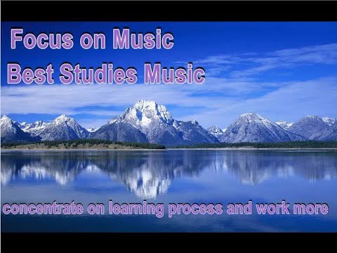 Focus on Music Study  and concentrate on learning process and work