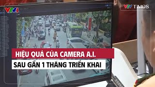 Hiệu quả của camera A.I. sau gần 1 tháng triển khai | VTV Times
