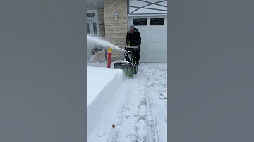 Ego Battery Powered 2 Stage Snowblower Shorts 