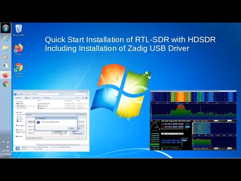 Quick Start RTL SDR with HDSDR Installation