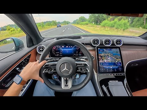 2025 Mercedes-AMG GLC 63 S E Performance - 671hp Rocket Morning Commute