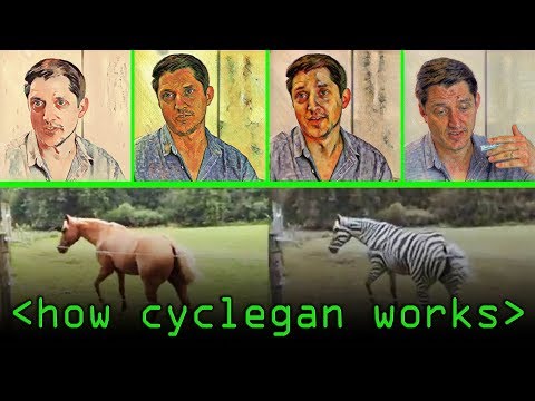 Zebras, Horses & CycleGAN – Computerphile