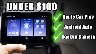 Portable Car Stereo, Apple Car play, Android auto, Backup Camera | Eonon P3