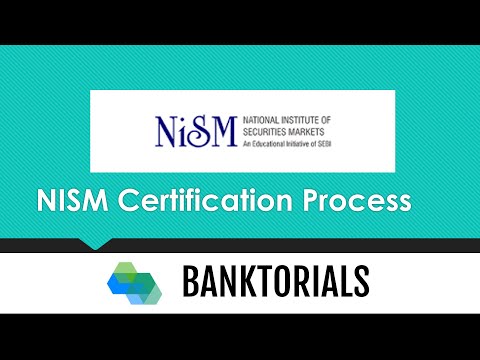 NISM Certification Process - Step by Step Explanation | BANKTORIALS