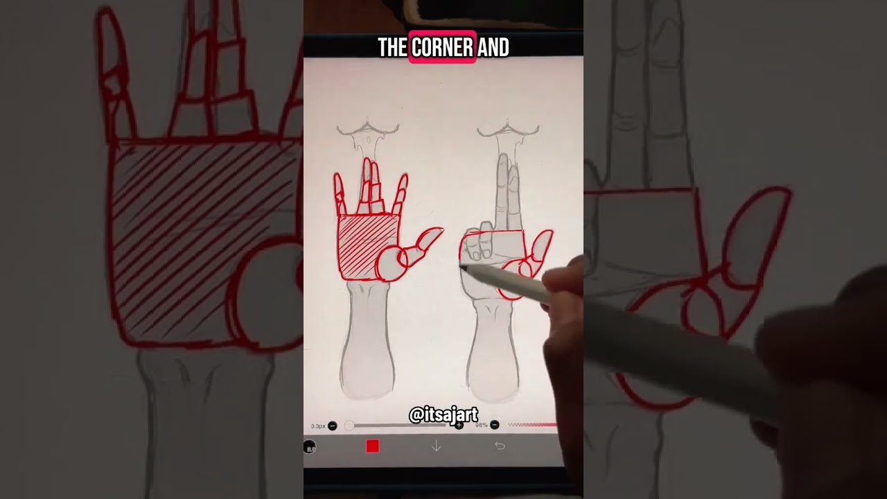  Master The Art Of Drawing Hands Step By Digital Tutorial For Beginners Howtodraw