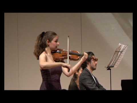 Alexandra Soumm and Aimo Pagin play Grieg Sonata No 3 c moll