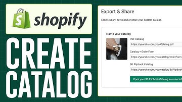 How to Create Catalog in Shopify (2025) Full Guide