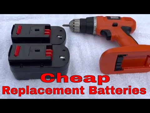 BLACK+DECKER 18V Battery, 1.0Ah,NiCd HPB18 