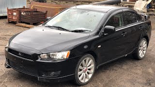 Lancer x 4b11 2.0 2wd 78т км на запчасти