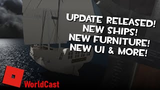 Roblox Tradelands News Update Released New Ships Furniture And More Youtube - how to drop a create in roblox tradelands