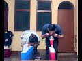 Balloon 🎈 and cup 🍵 challenge at 🏠@COMEDYDUO_5 