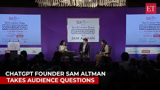 ChatGPT founder Sam Altman: AI is not a creature but a tool | Full Q&A screenshot 5