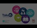 Take 5 Steps to Wellbeing - Keep Learning
