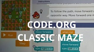 Code.org classic maze| walkthrough all levels| online puzzle lesson 2