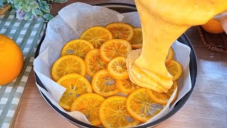 Refreshing Addictive and Delicious Orange Glaze Cake Recipe | Famous Orange Cake Recipe | Fruit Cake