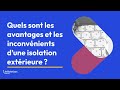 Isolation extrieure  avantages et inconvnients isolation