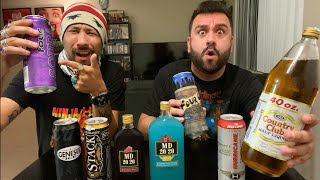 The Malt Liquor / Low Grade Alcohol Taste Challenge Pt.2!