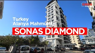 Sonas Diamond | Современный жилой комплекс в центре района | Турция Аланья Махмутлар