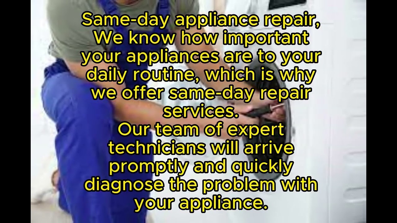 Amana Appliance Repair in Crest Hill, Illinois 815-390-7482