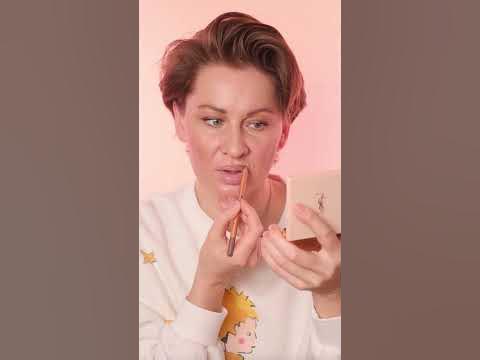 Как увеличить губы ( карандаш make up forever 506 endless cacao) - YouTube