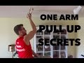 TOP 3 EXERCISES FOR THE ONE ARM PULL UP