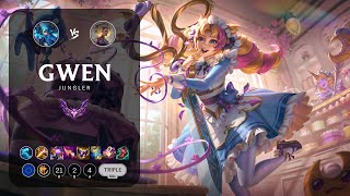 Gwen Jungle vs Rell - EUW Master Patch 14.3