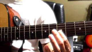 Myo Gyi- လွမ်းတဲ့စိတ်, guitar intro and solo tutorial (လြမ္းတဲ့စိတ္) lwan telt seit chords