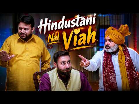 Hindustani Nal Viah | Full Comedy With Karamjit Anmol And Hobby Dhaliwal #comedy #yt