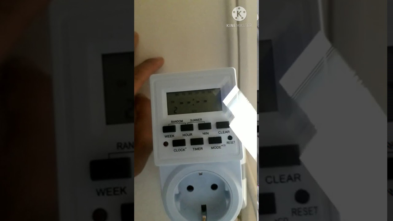 كيفية إستعمال المؤقت الكهربائي  لتحديد عدد ساعات الإضاءة في غرف تربية الطيور