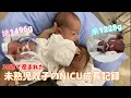 【極低出生体重児/未熟児】30週で産まれた未熟児双子のNICU成長記録