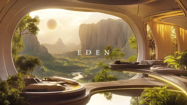 Eden: Relaxing Sci Fi Ambient Music 🎧 for Slowing Down your Mind this Spring (3Hz Binaural Beats)