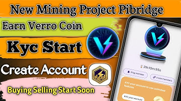 How to Create Account in Pibridge App | How to Earn Verro Coin | Verro Coin Mining App | Pibase App