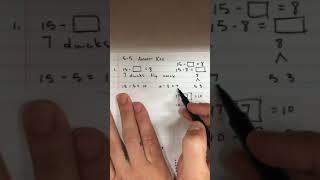 Math Expressions Class Activity 5-5
