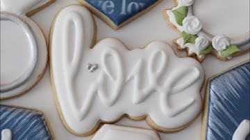 Love Script Cookies by Emma