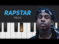 Polo G - RAPSTAR│Mobile Piano Cover│Easy Tutorial