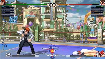 KOF XIV - Iori hop front taco