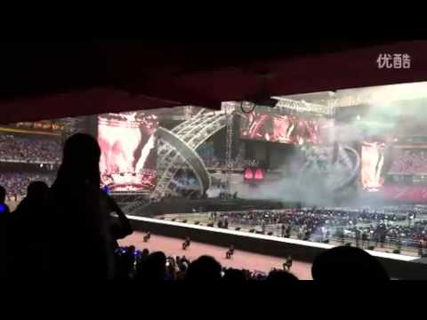 五月天 北京鳥巢演唱會  開場