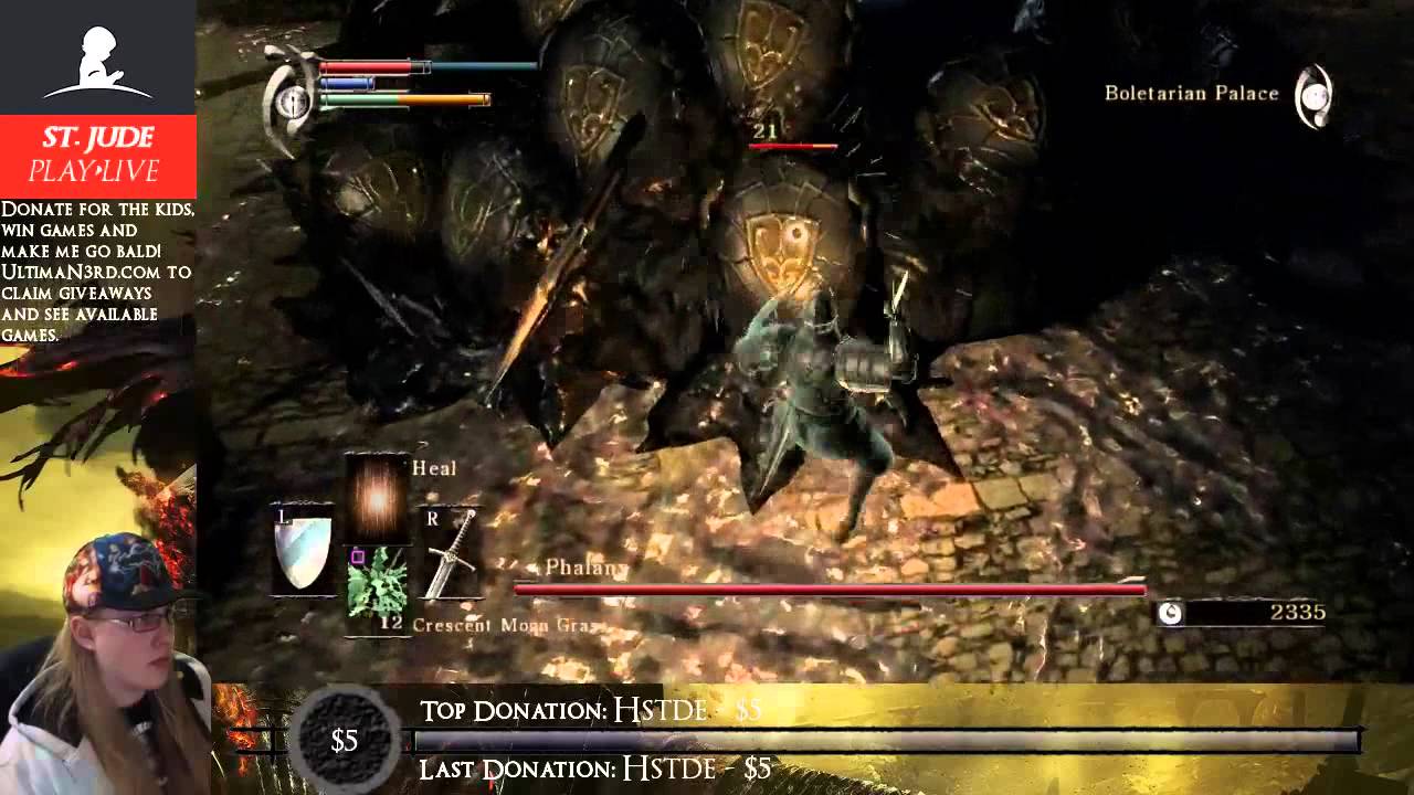 Phalanx Demon's Souls Boss Fight 1-1 - YouTube