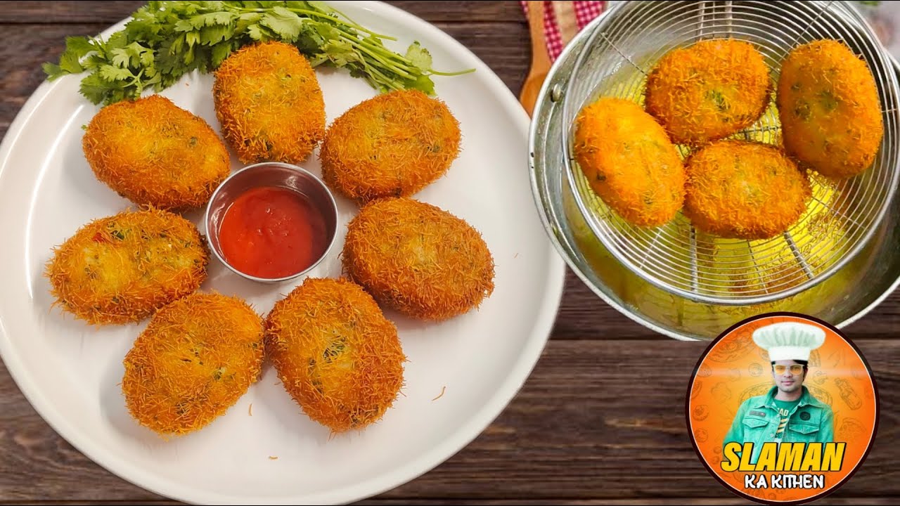 RUSSIAN POTATO CUTLET | IFTAR RECIPES | RAMADAN RECIPES | POTATO SNACKS | SKK