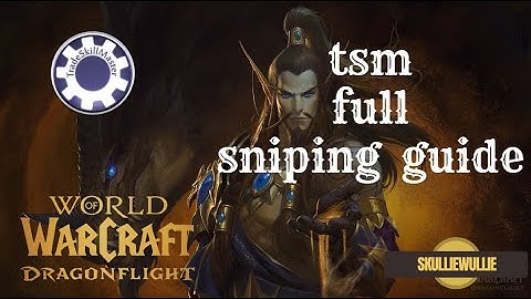 TSM SNIPER setup(TradeSkillMaster  beginner guide) 2024 wow dragonflight