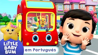 🚍 A Roda do Ônibus 🚍 | Little Baby Bum em Português | Músicas Infantis e Desenhos Animados
