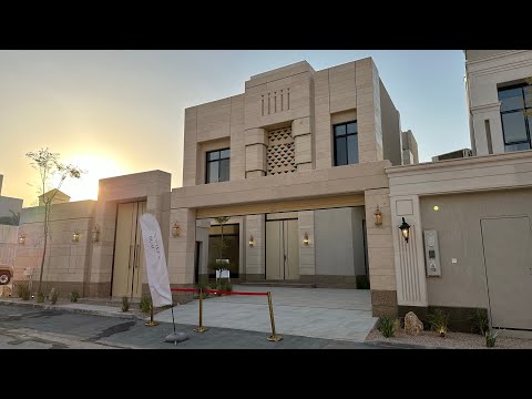 فيلا 525م على الطراز السلماني في الرياض حي الملقا