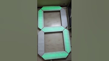 Jumbo display test in light