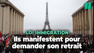 Ces opposants à la loi immigration ont demandé son retrait