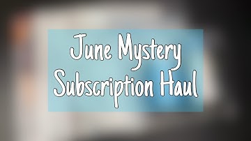 June Mystery Sub Haul | RCD, Glam Planner, Caress Press and SPC!