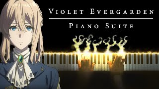 Violet Evergarden Piano Suite  Beautiful Soundtrack Medley