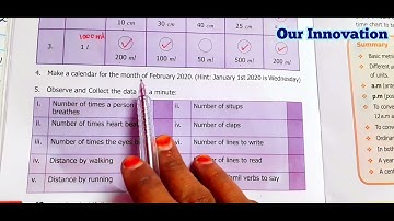 6th std Maths/Term 2/chapter 2 Measurements/Exercise 2.3 pg no 42/Sum 1 to 3