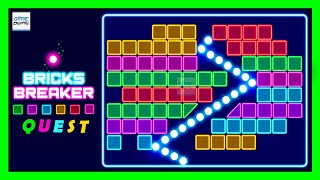 Bricks Breaker Quest Game Level 1 - 20 | ब्रिक्स ब्रेकर ऑनलाइन गेम @GamePointPK screenshot 4