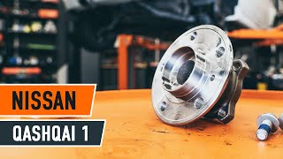 Jak wymienić Łożysko piasty NISSAN QASHQAI / QASHQAI +2 (J10, JJ10) - przewodnik wideo