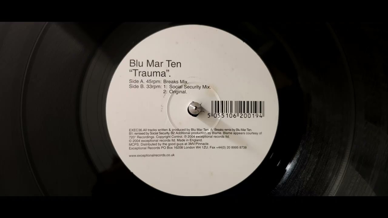 Blu Mar Ten – Trauma (Social Security Mix)
